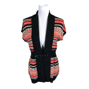 Unisex S.T.I - Knit vest, size 38 - Black (1)