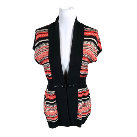 Unisex S.T.I - Knit vest, size 38 - Black ()