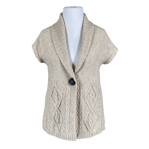 Unisex Fisherman - Cardigan, size 42 - Beige (1)