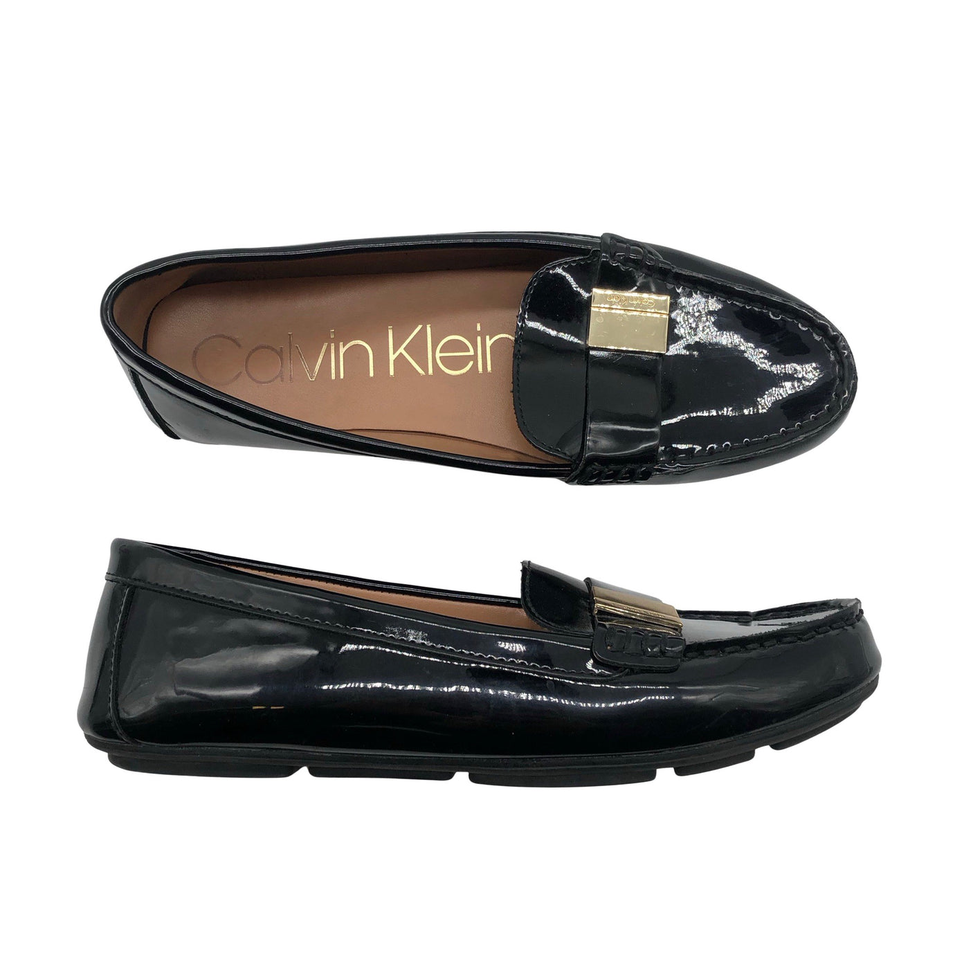 Unisex Calvin Klein - Loafers, size 38 - Black (1)