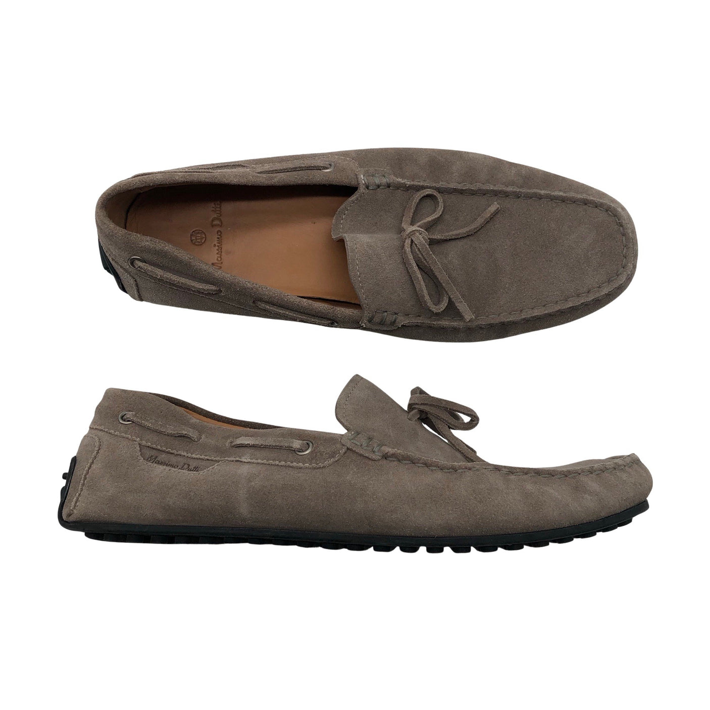 Unisex Massimo Dutti - Loafers, size XXS - Brown (1)