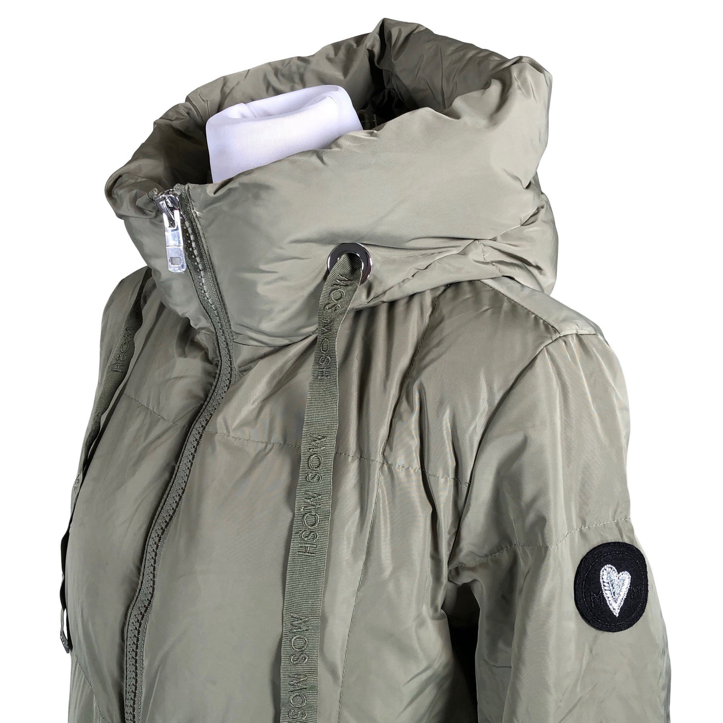 Unisex Mos Mosh - Down jacket, size 36 - Green (3)