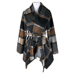 Unisex Chicwish - Wool coat, size 38 - Brown (1)