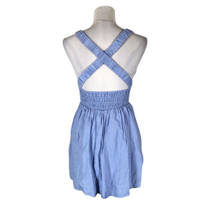 Unisex Abercrombie&Fitch - Short overalls, size 36 - Light blue (2)