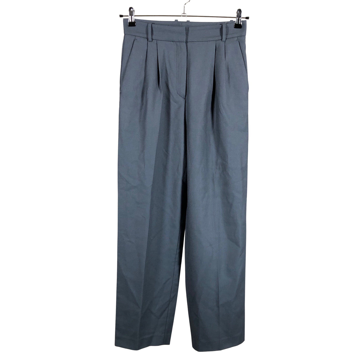 Unisex Massimo Dutti - Straight leg trousers, size 38 - Gray (1)