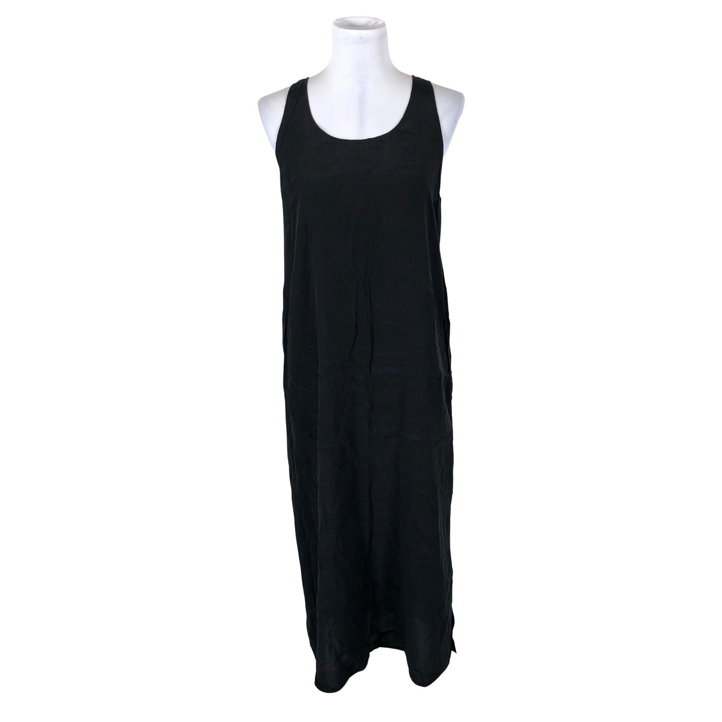 Unisex Denham - Schiffon dress, size 38 - Black (1)