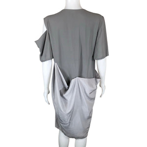 Unisex Acne Studios - Schiffon dress, size 36 - Gray (2)