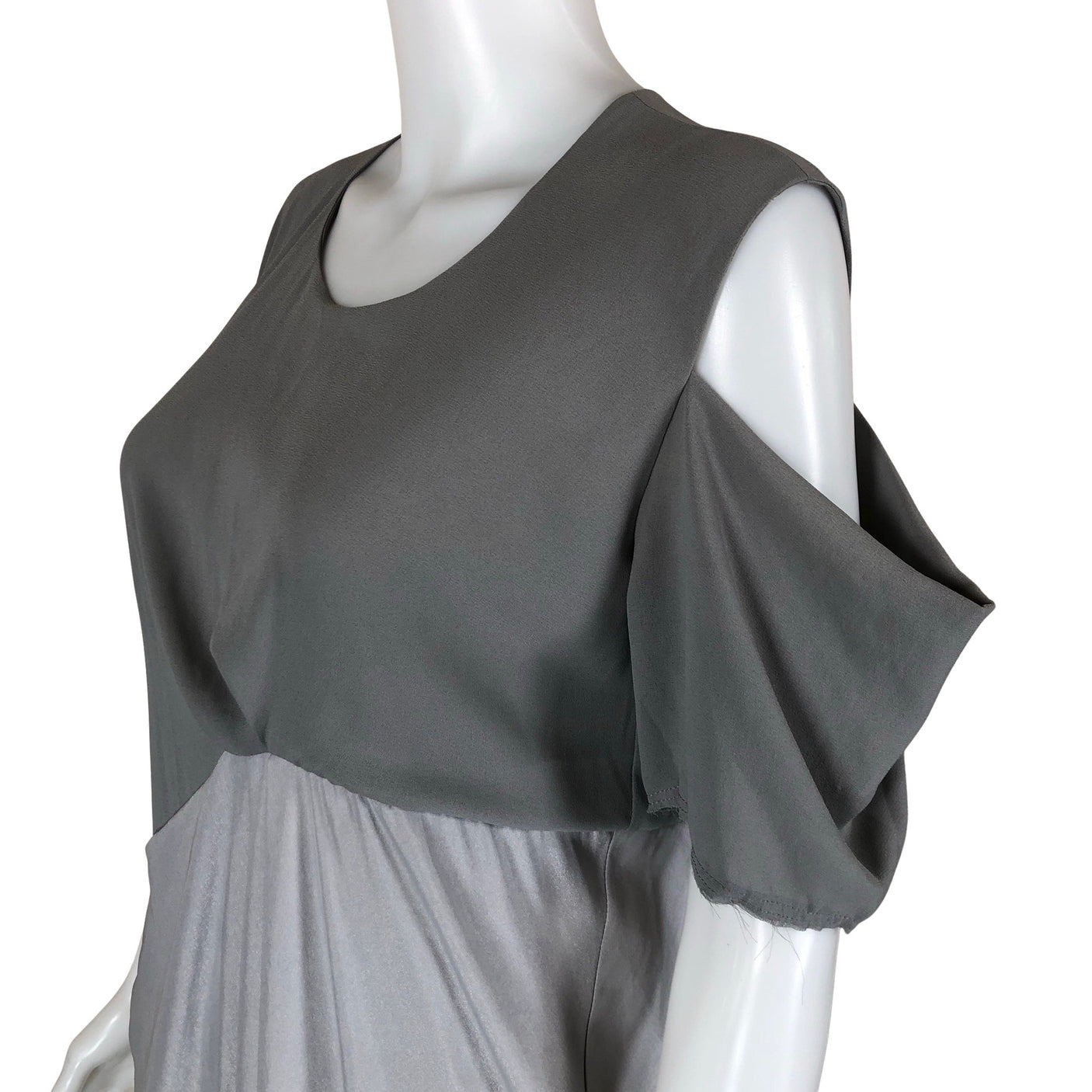 Unisex Acne Studios - Schiffon dress, size 36 - Gray (3)