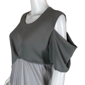 Unisex Acne Studios - Schiffon dress, size 36 - Gray (3)