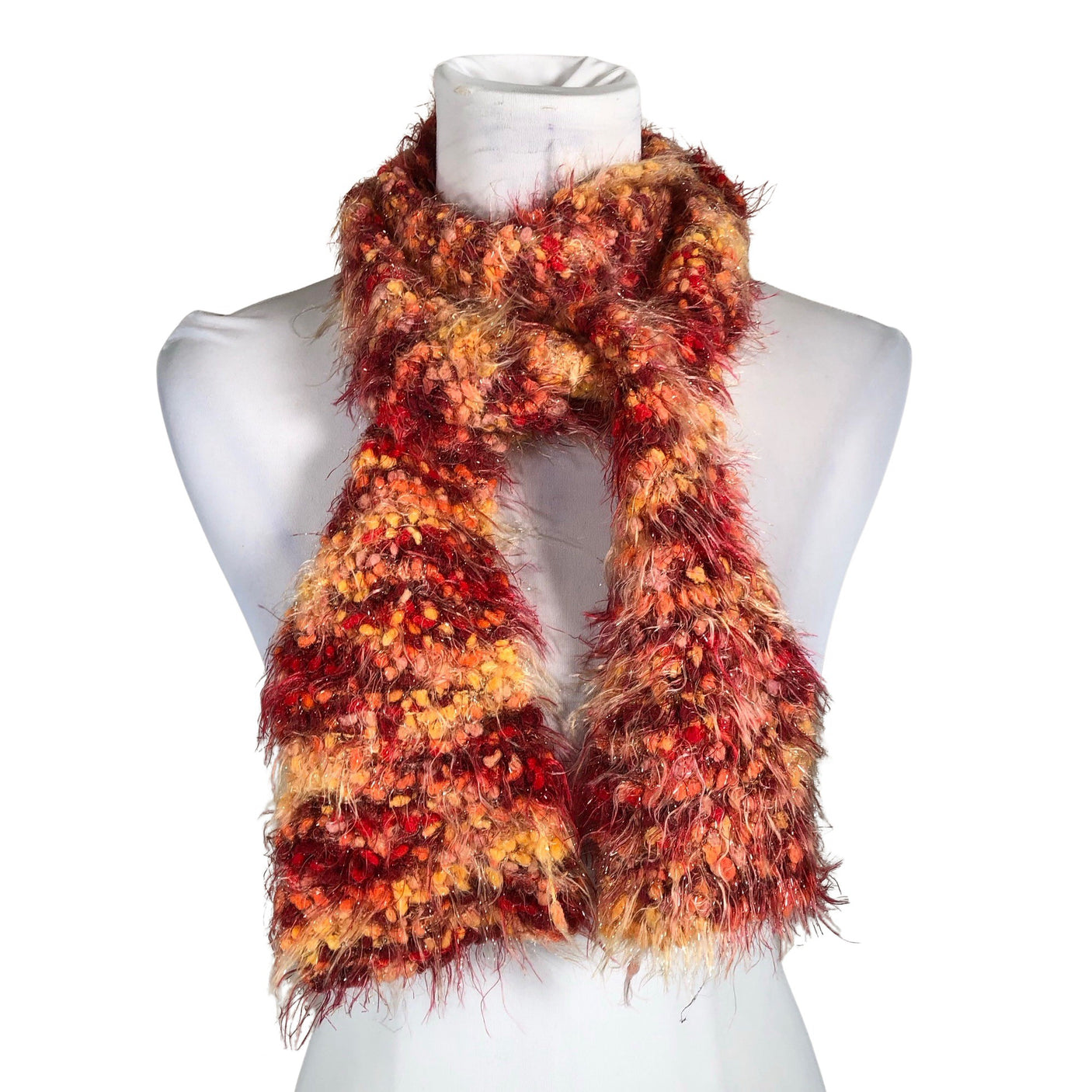 Unisex Handmade - Scarf, size Maxi - Red (1)