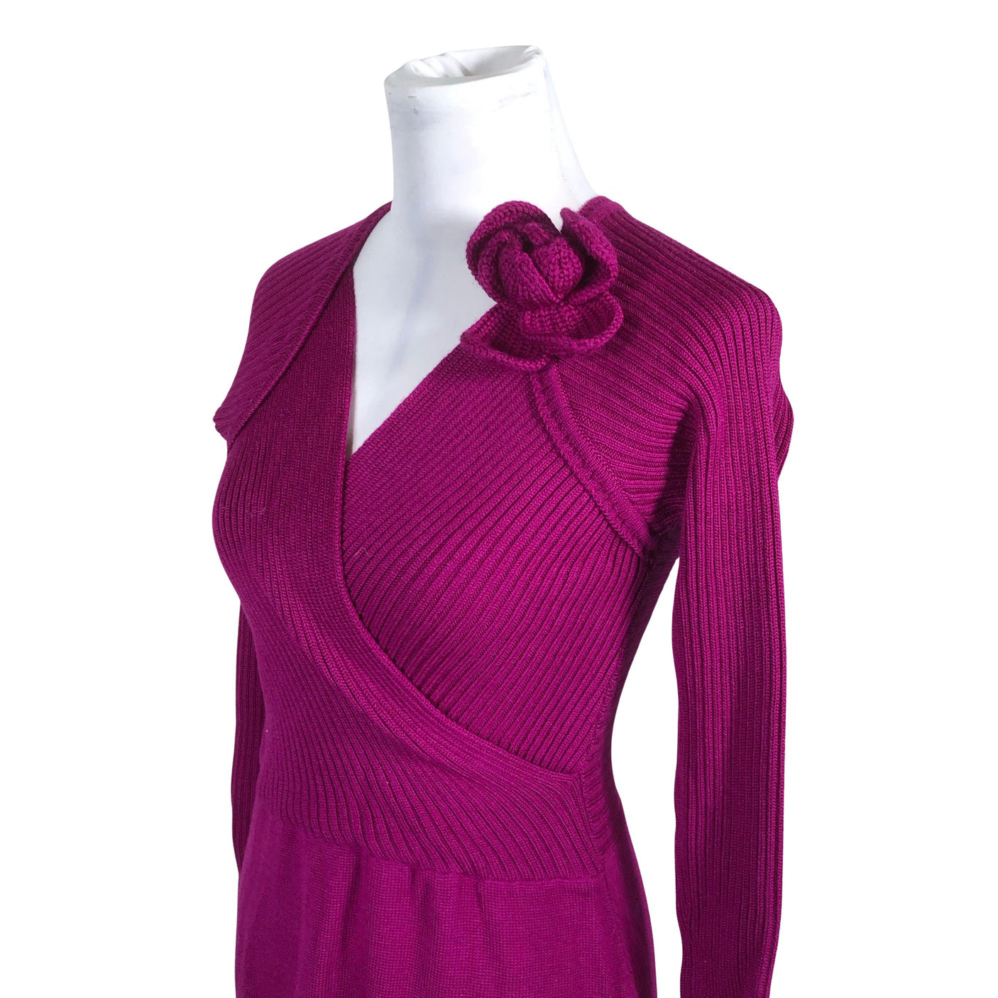 Unisex Luisa Spagnoli - Knit dress, size 38 - Violet (3)