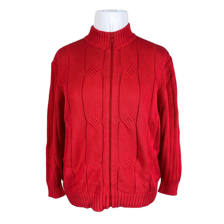 Unisex Q-Con - Cardigan, size 46 - Red ()