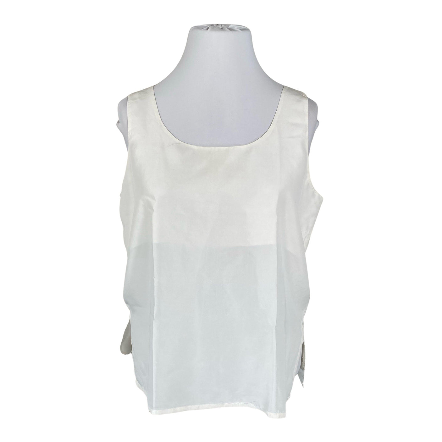 Unisex Stockmann Silk - Top, size 46 - Natural white (1)