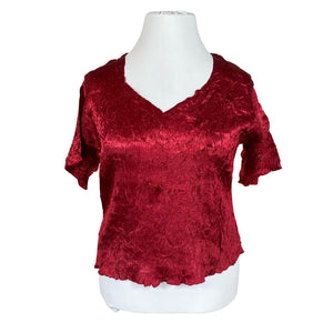 Unisex Whimsy - Party shirt, size 44 - Wine red (1)