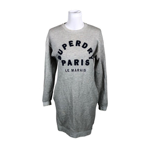 Unisex Superdry - Sweatshirt dress, size 36 - Gray (1)