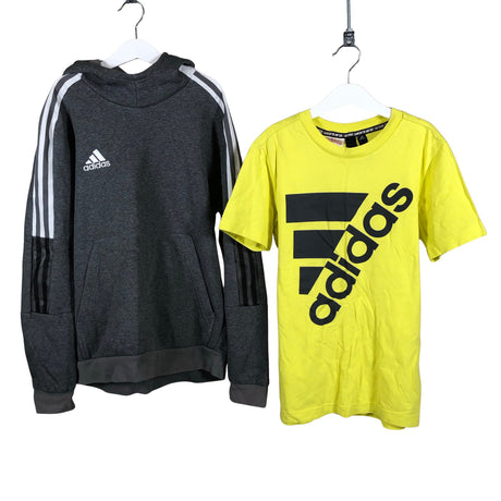 Unisex Adidas - Hoodie, size 146 - 152 - Gray ()