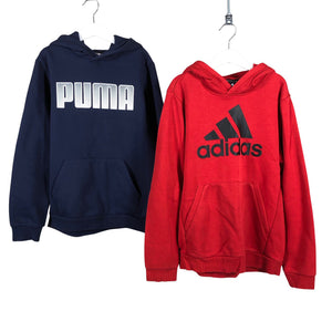 Unisex Puma - Hoodie, size 146 - 152 - Blue (1)