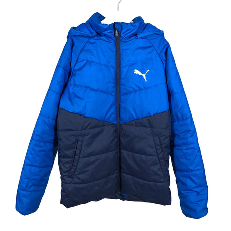Unisex Puma - Lightly padded jacket, size 146 - 152 - Blue ()