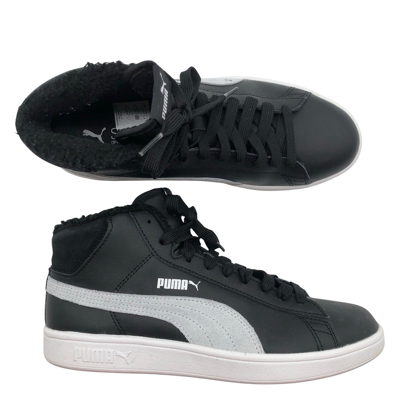 Unisex Puma - Casual sneakers, size 39 - Black (1)