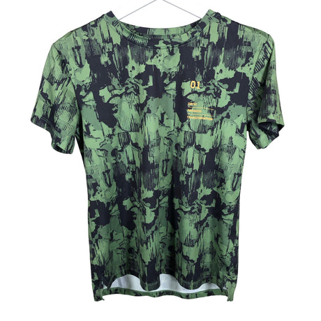 Unisex Soc - Sports shirt, short sleeve, size 158 - 164 - Green ()