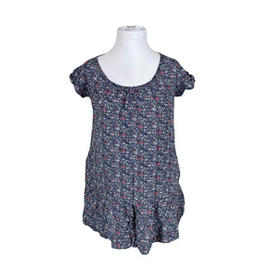 Unisex Grey Wolf - Schiffon dress, size 42 - Gray (1)