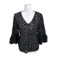 Unisex Rosemunde - Party shirt, size 40 - Black ()