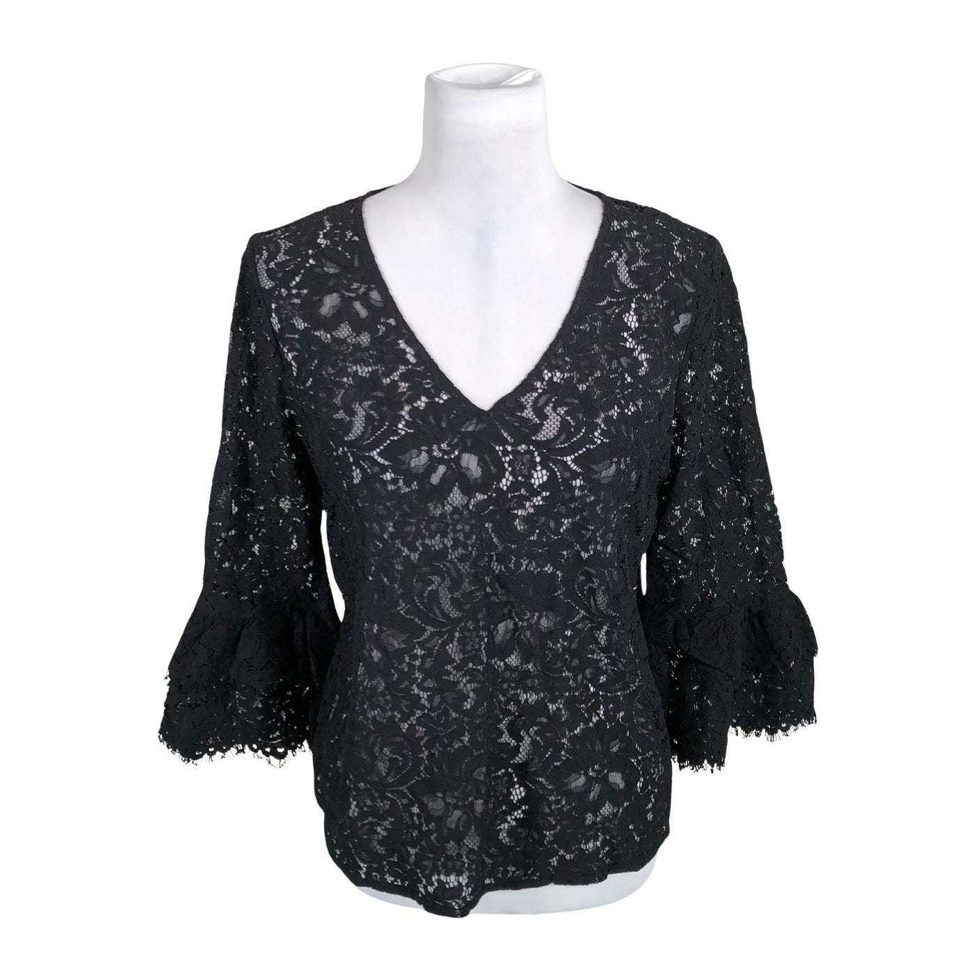 Unisex Rosemunde - Party shirt, size 40 - Black (1)