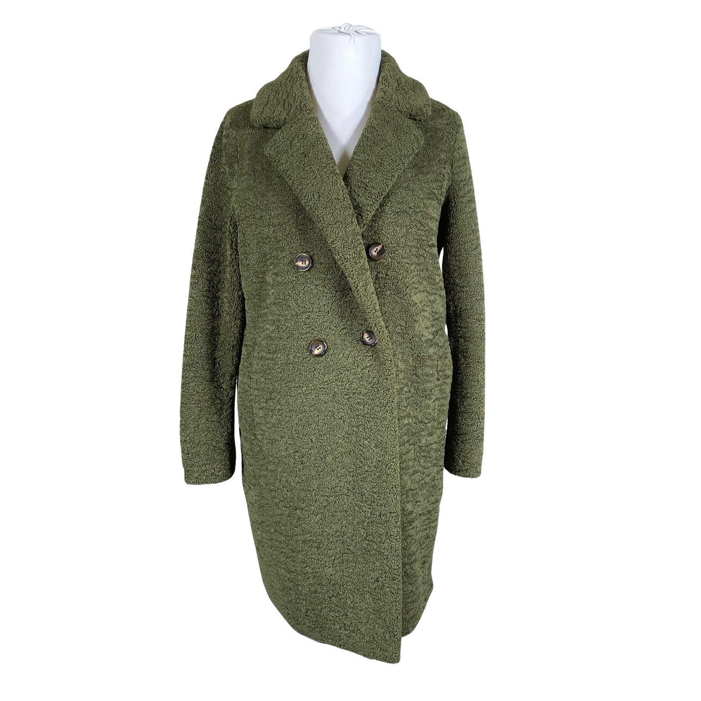 Unisex ROCKANDBLUE - Faux fur coat, size 42 - Green (1)