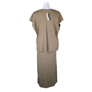 Unisex House of Lola - Knit vest, size 38 - Brown (2)