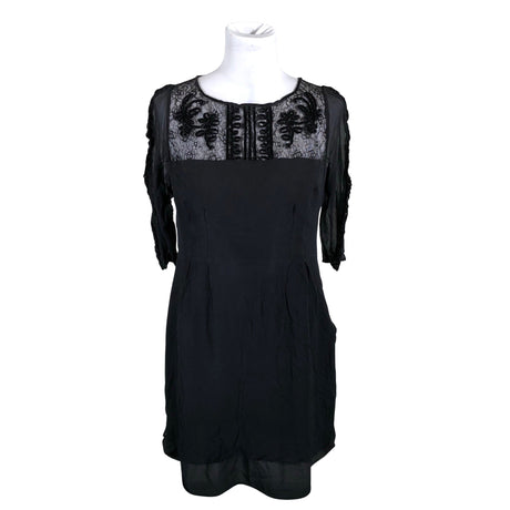 Unisex Somerset by Alice Temperley - Schiffon dress, size 40 - Black ()