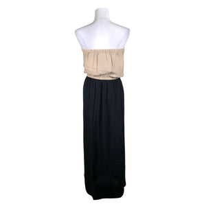 Unisex Chelsea Flower - Schiffon dress, size 40 - Beige (2)