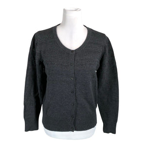 Unisex Cream - Cardigan, size 40 - Gray (1)