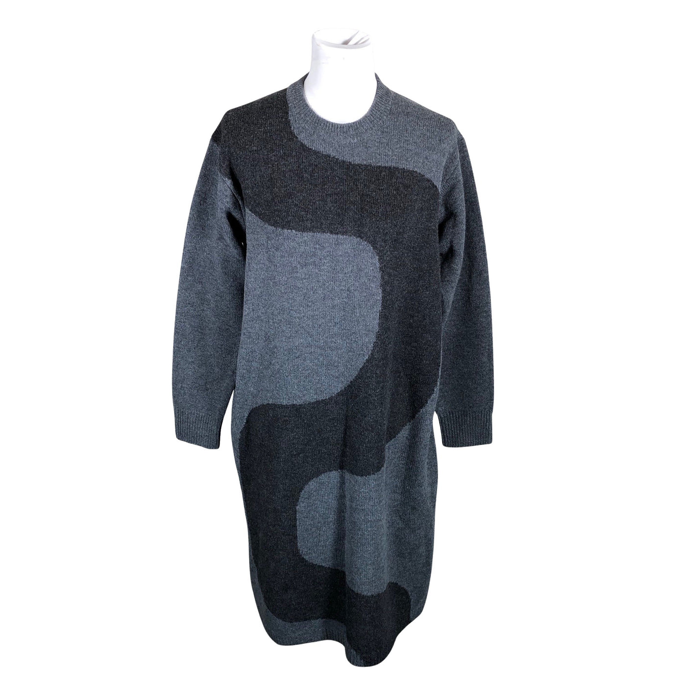 Unisex Uniqlo - Knit dress, size 36 - Gray (1)