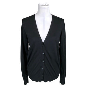 Unisex Uniqlo - Cardigan, size 38 - Black (1)