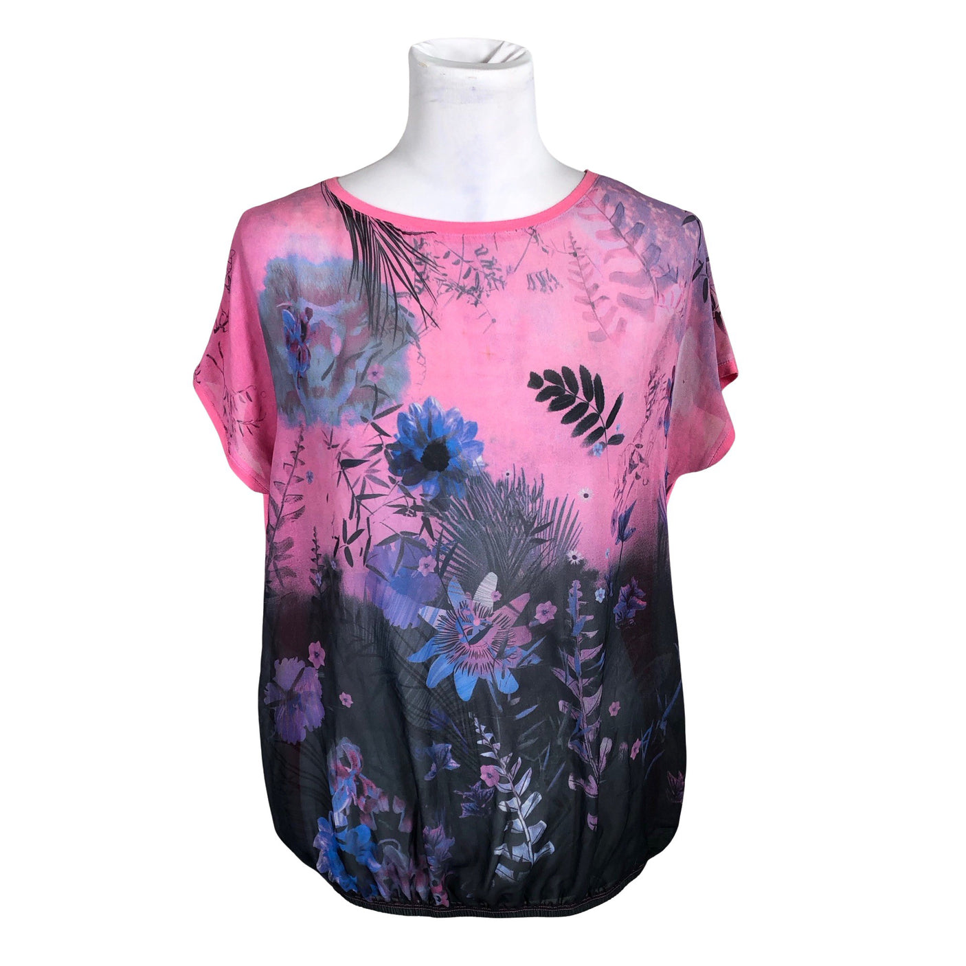 Unisex Soyaconcept - Short-sleeved blouse, size 36 - Pink (1)