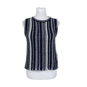 Unisex Cortefiel - Knit vest, size 38 - Blue (1)