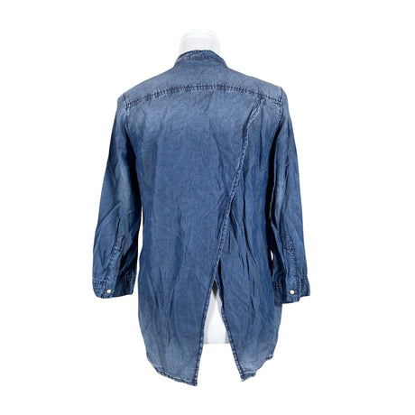 Unisex Sisley - Denim shirt, size 36 - Blue (2)