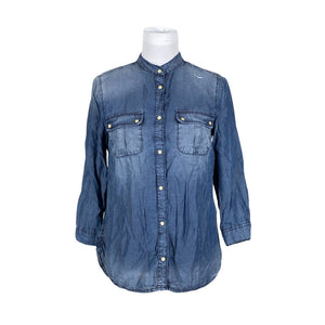 Unisex Sisley - Denim shirt, size 36 - Blue (1)
