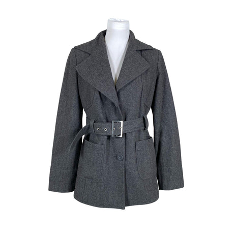 Unisex b.Young - Wool coat, size 38 - Gray ()