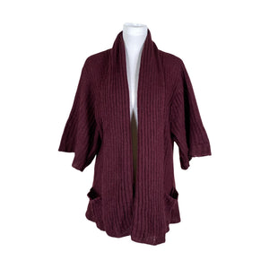 Unisex Lindex - Cardigan, size 40 - Wine red (1)