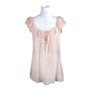 Unisex Ambika - Schiffon tunic, size 36 - Light pink (1)