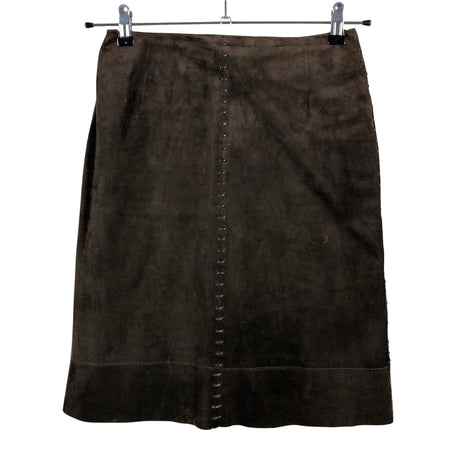Unisex Betty Barclay - Leather skirt, size 36 - Brown ()