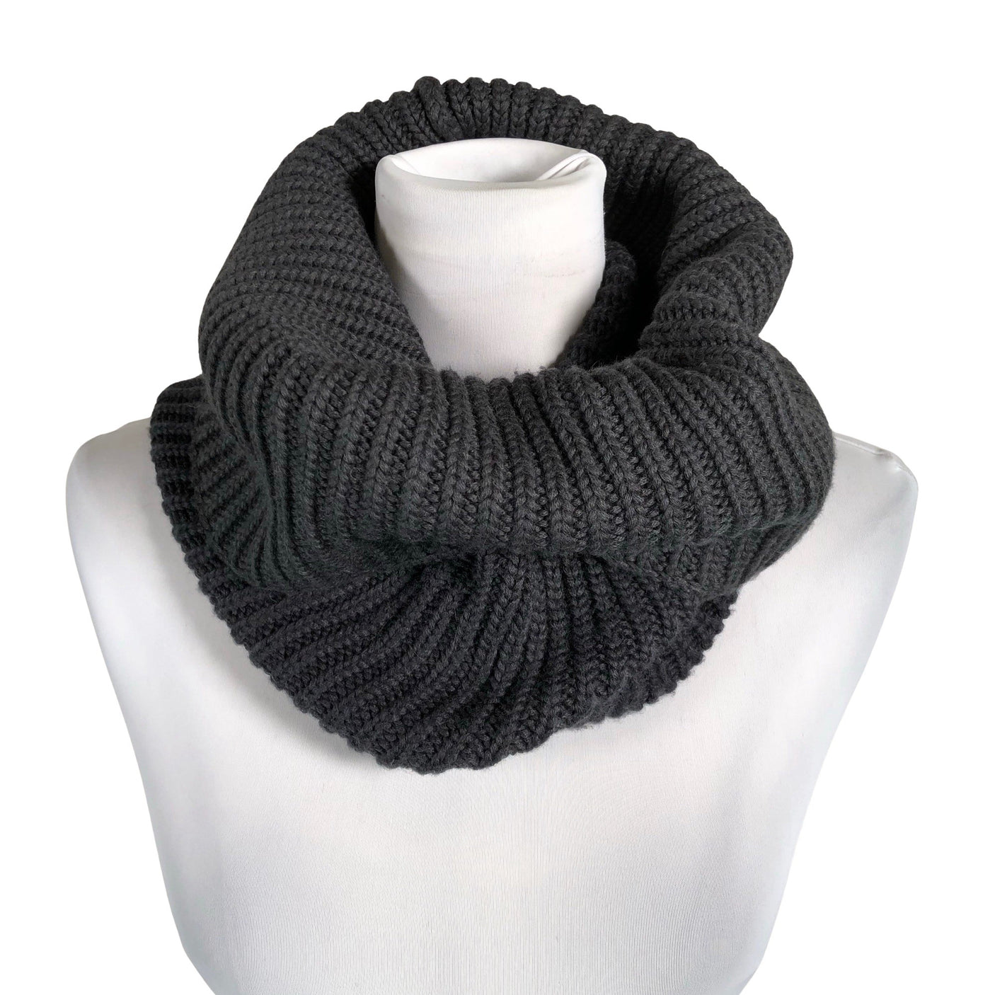 Unisex Tiger of Sweden - Circle scarf, size Mini - Gray (1)