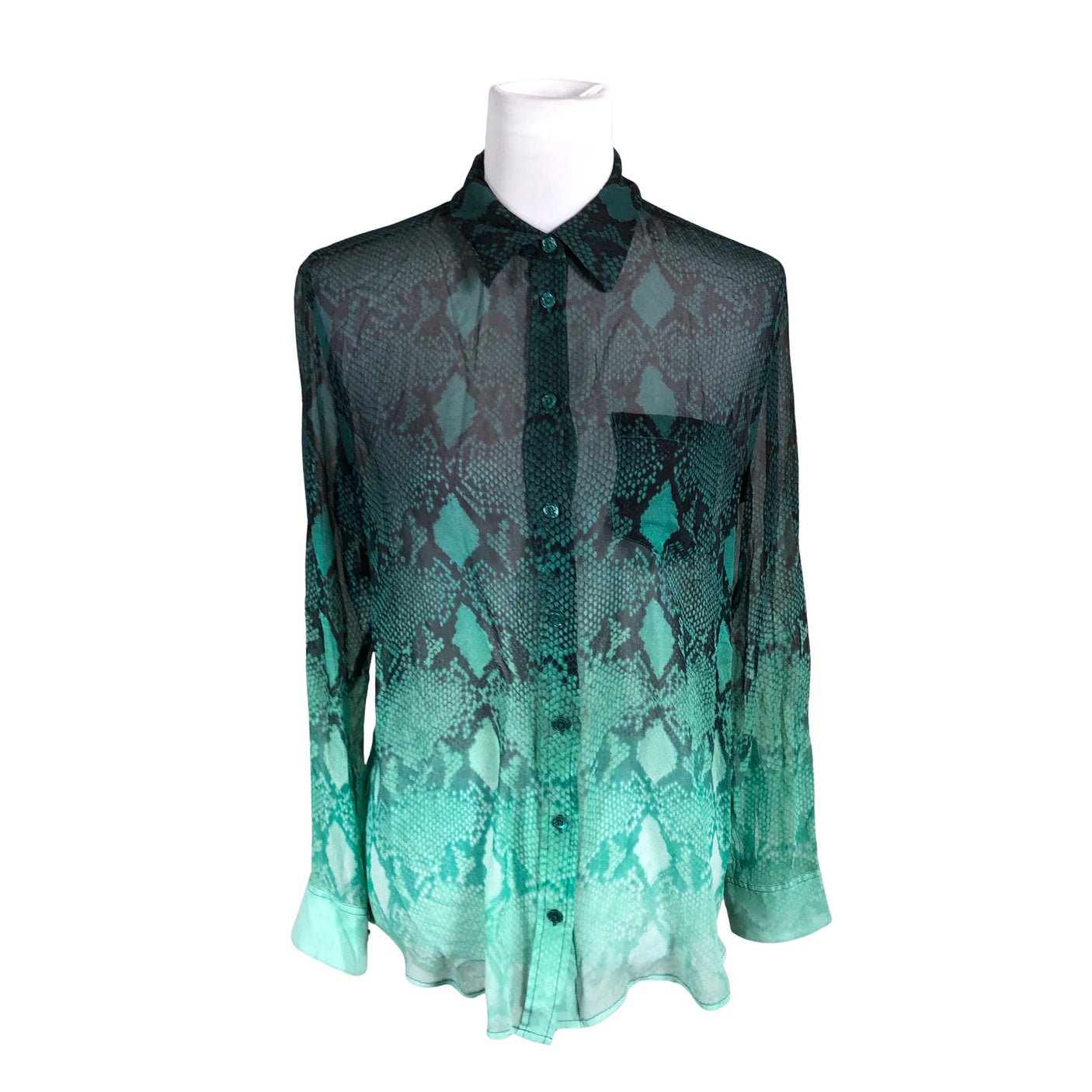 Unisex Equipment Femme - Blouse, size 36 - Green (1)