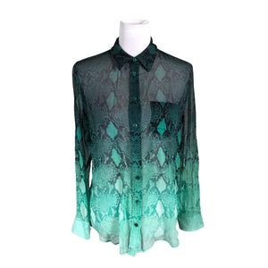 Unisex Equipment Femme - Blouse, size 36 - Green (1)