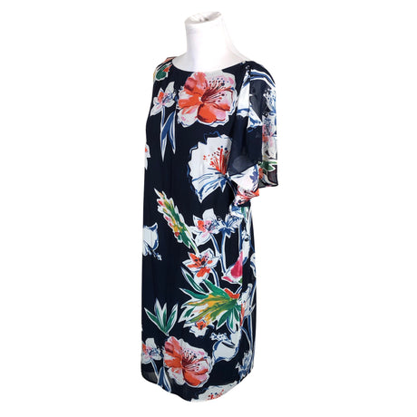 Unisex Esprit - Schiffon dress, size 40 - Blue (2)