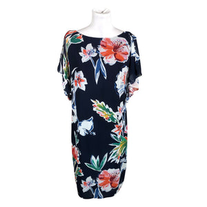 Unisex Esprit - Schiffon dress, size 40 - Blue (1)