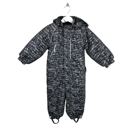 Unisex Jonathan - Winter overall, size 80 - 86 - Black ()