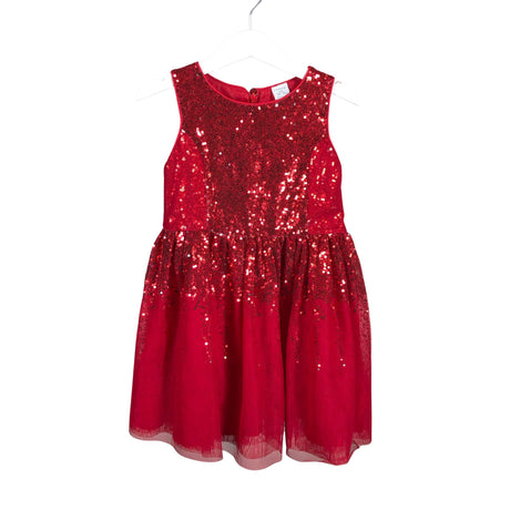 Unisex Lindex - Party dress, size 104 - 110 - Red ()
