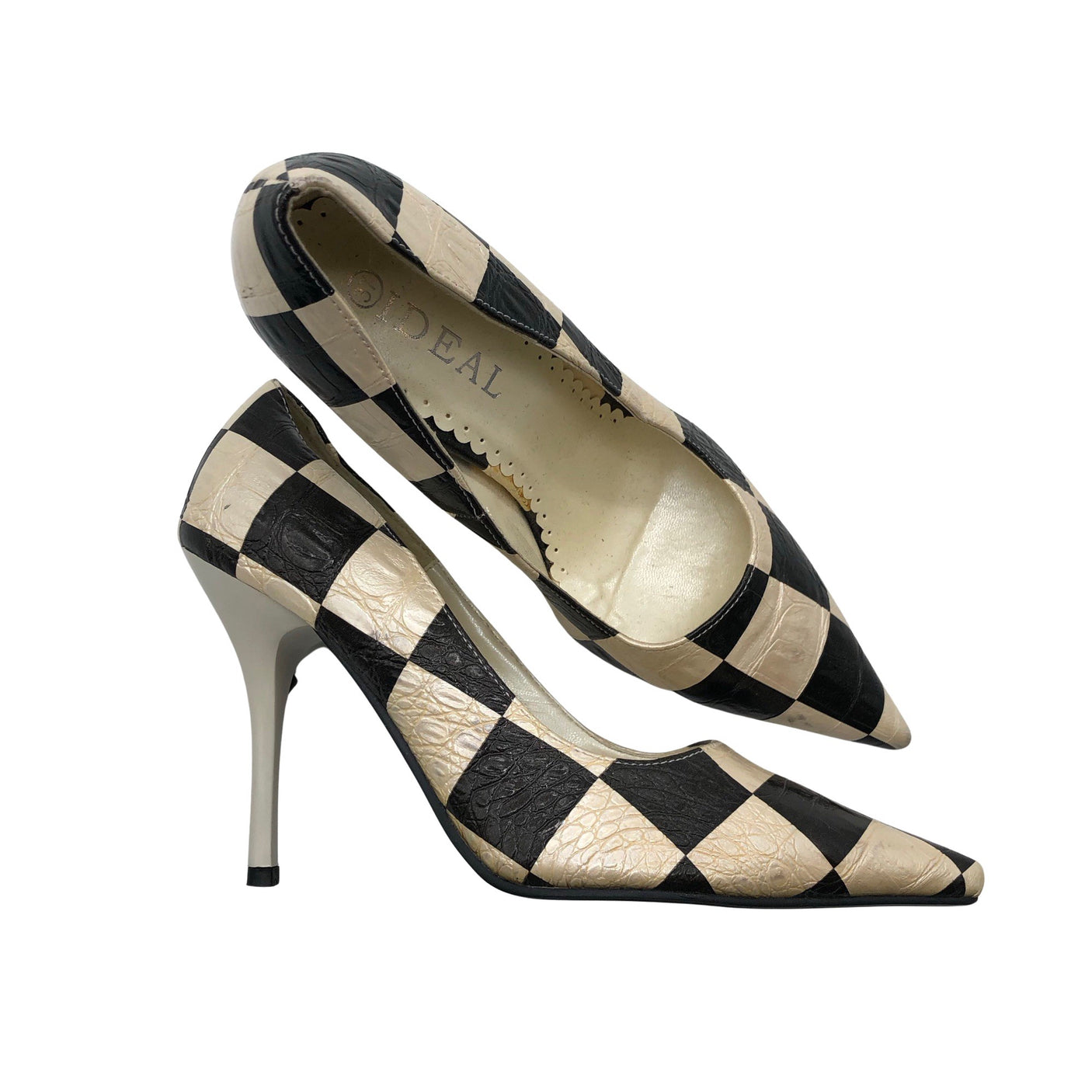 Unisex Ideal Shoes - High heels, size 37 - Black (1)